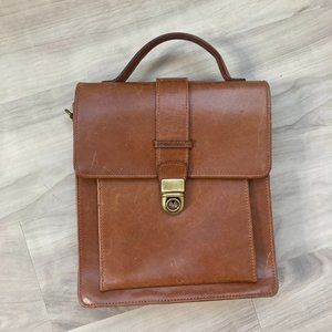 Vintage Wilsons Leather Small Briefcase (Unisex)